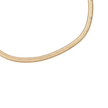 Lade das Bild in den Galerie-Viewer, Wide Snake Halskette Edelstahl