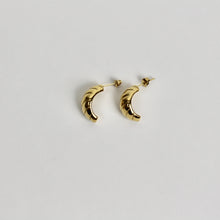 Lade das Bild in den Galerie-Viewer, Ohrringe Edelstahl 14 K vergoldet