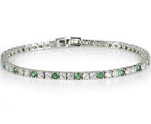 Lade das Bild in den Galerie-Viewer, Silber Armband Green