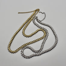 Lade das Bild in den Galerie-Viewer, Halskette Edelstahl - Gold