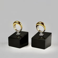 Lade das Bild in den Galerie-Viewer, Ring Edelstahl 14 K vergoldet