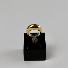 Lade das Bild in den Galerie-Viewer, Ring Edelstahl 14 K vergoldet