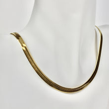 Lade das Bild in den Galerie-Viewer, Wide Snake Halskette Edelstahl