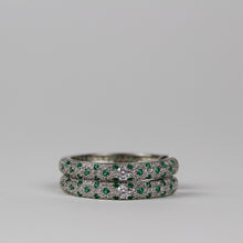 Lade das Bild in den Galerie-Viewer, Silber Creolen Green