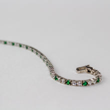 Lade das Bild in den Galerie-Viewer, Silber Armband Green