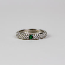 Lade das Bild in den Galerie-Viewer, Silber Ring Green