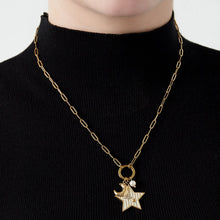 Lade das Bild in den Galerie-Viewer, Big Star Trio Necklace Gold
