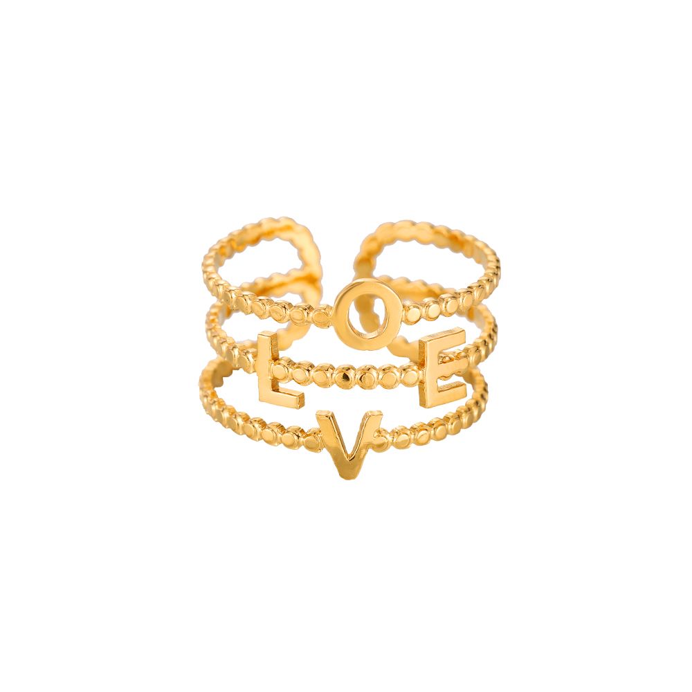 LOVE Ring Gold