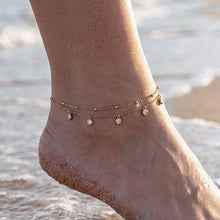 Lade das Bild in den Galerie-Viewer, Duo Anklet Silver
