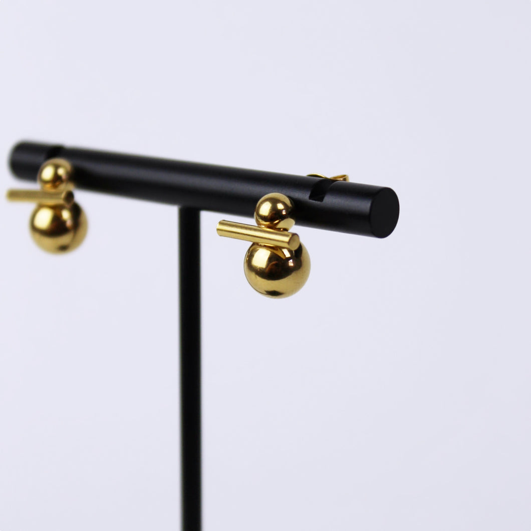 Mini Kugel Ohrstecker