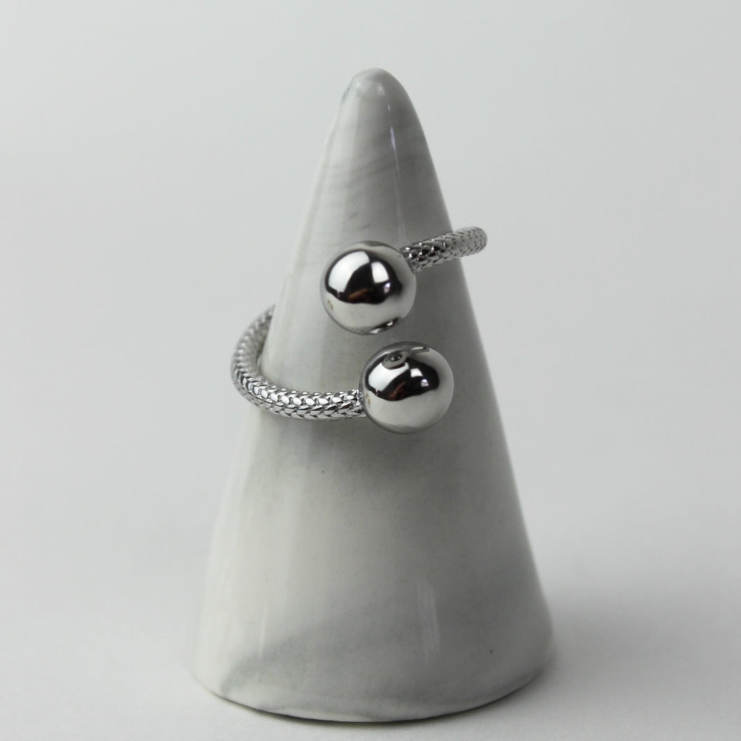 Kugelring Silber