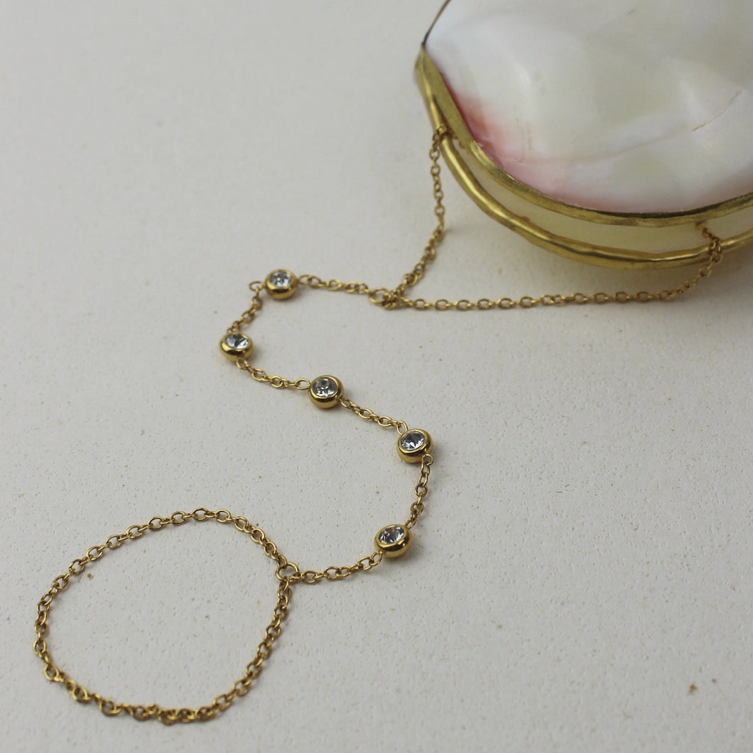 Handchain Sparkle Gold