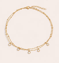 Lade das Bild in den Galerie-Viewer, Duo Anklet Gold
